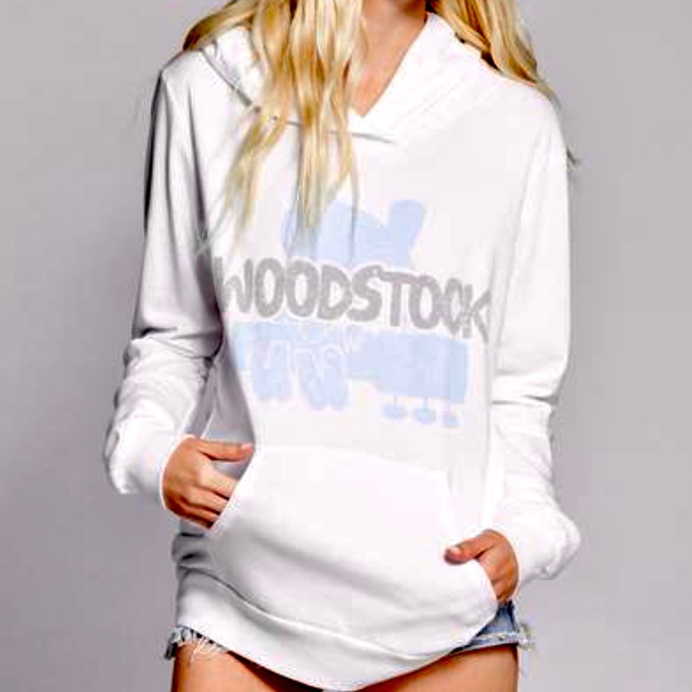 🛑SOLD🛑 NWT Recycled Karma Summer Woodstock Hoodie Sweatshirt S - Picture 1 of 5